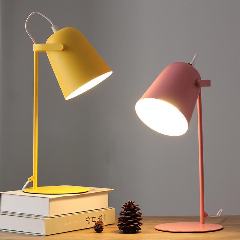 Nordic Metal LED Desk Lamp for Minimalist Reading and Study
