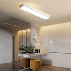 Nordic Minimalist Long LED Ceiling Light Fixture Contemporary Home Lighting