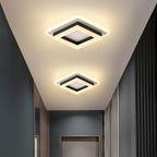 Square LED Ceiling Light with Modern Flush Mount