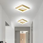 Square LED Ceiling Light with Modern Flush Mount