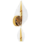 Modern LED Spiral Sconce Wall Light Set of 2 with Adjustable Colour Temperature