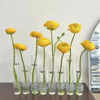 Flexible Glass Tube Flower Vase