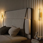 Wall Light Modern LED Geometric Mesh Wall Sconce - Gold Tone