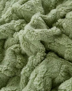 Ultra-Soft Faux Sheepskin Throw Blanket