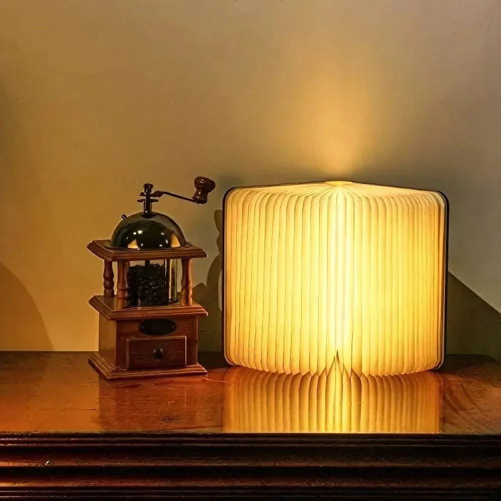 Lumibook Foldable Rechargeable Table Lamp with 360° Design
