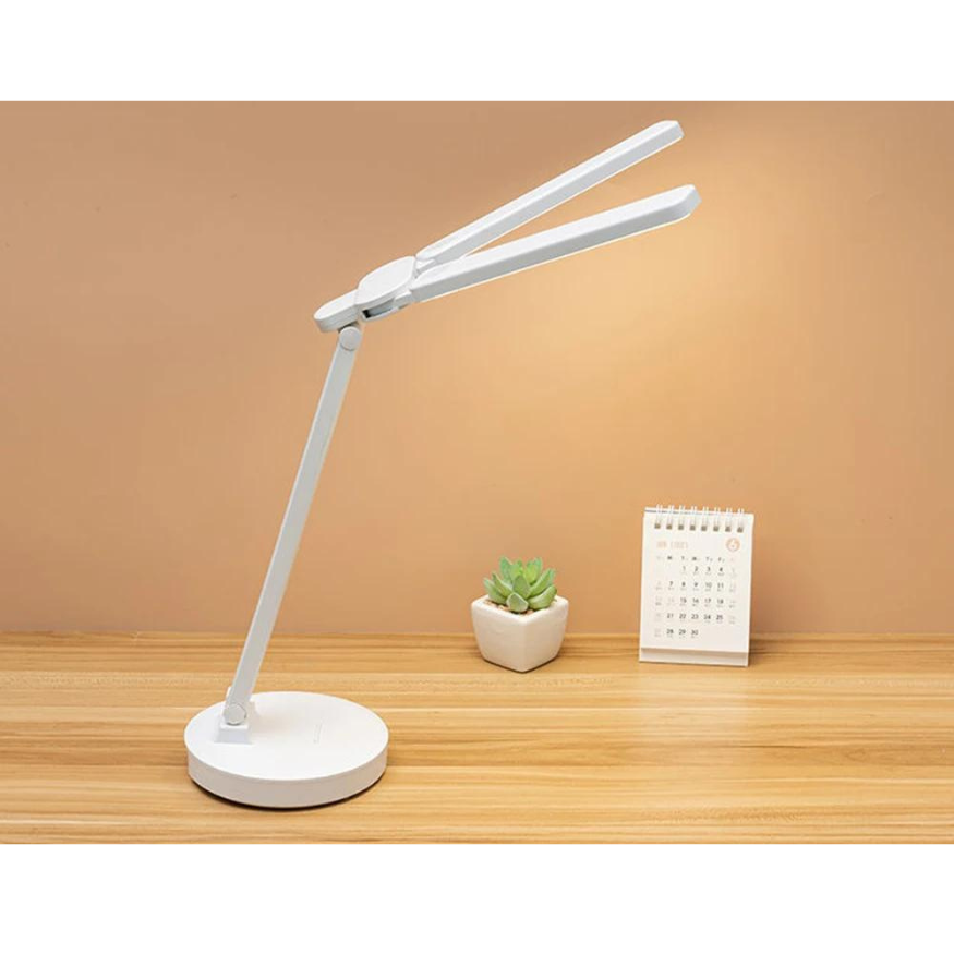 Rechargeable Adjustable LED Reading Lamp with Phone Holder