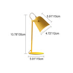 Nordic Metal LED Desk Lamp for Minimalist Reading and Study
