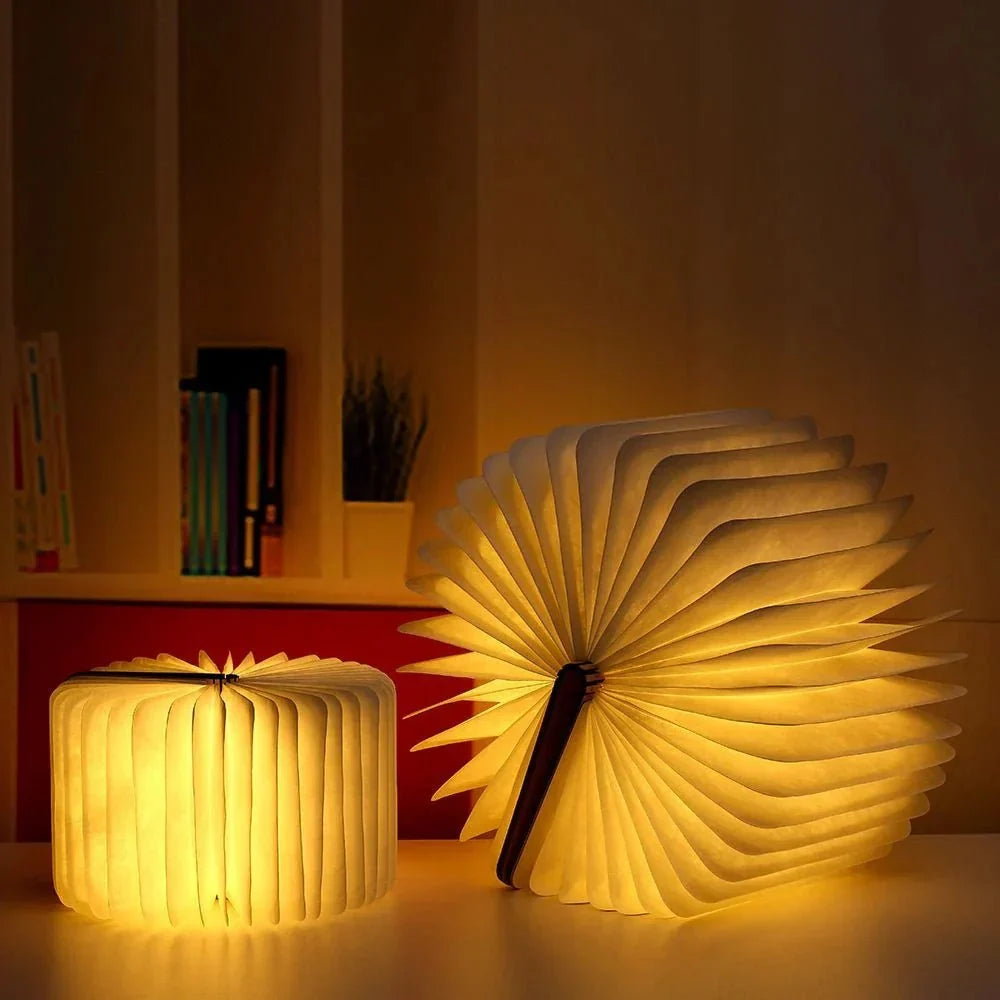 Lumibook Foldable Rechargeable Table Lamp with 360° Design
