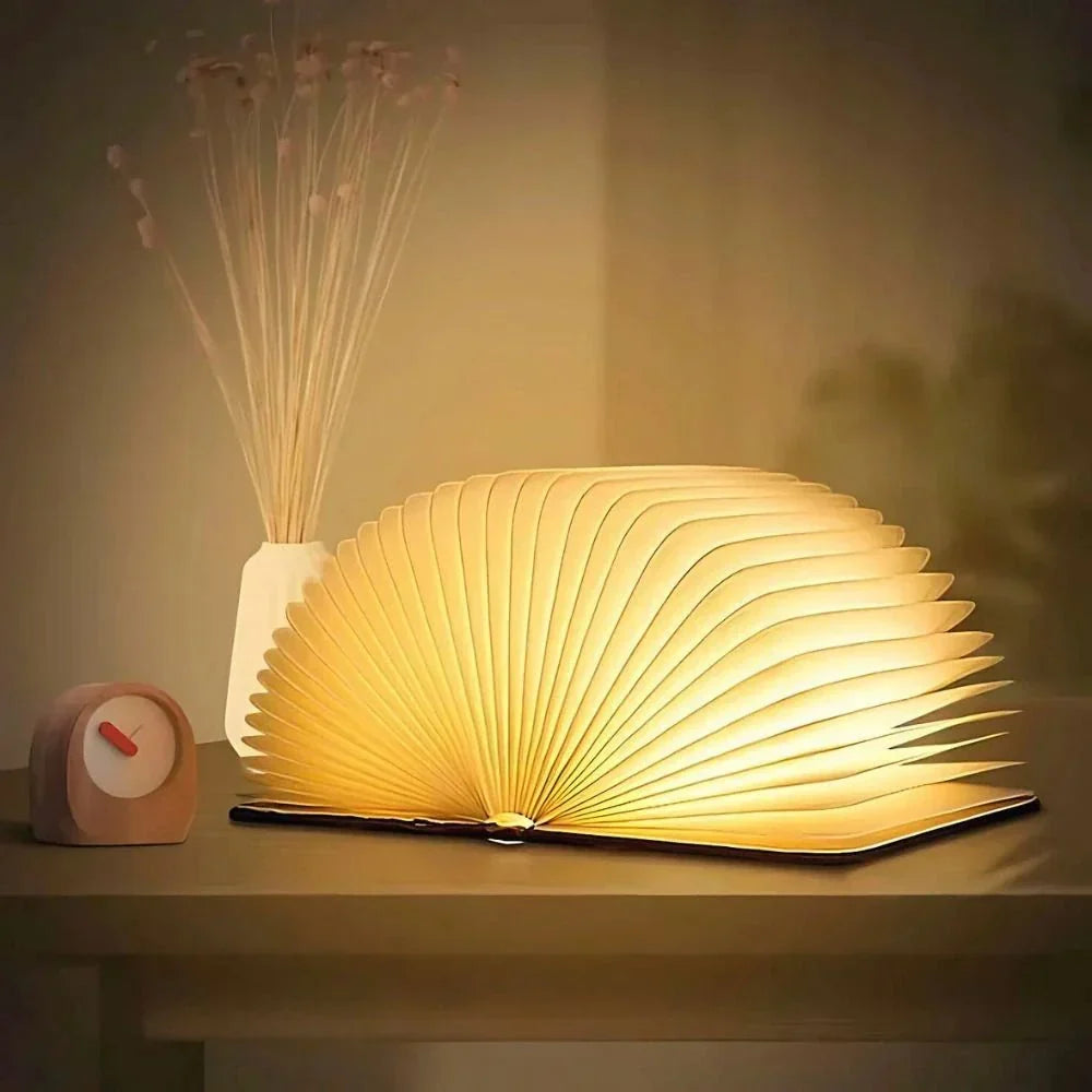 Lumibook Foldable Rechargeable Table Lamp with 360° Design