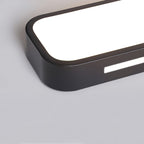 Nordic Minimalist Long LED Ceiling Light Fixture Contemporary Home Lighting