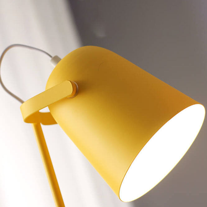 Nordic Metal LED Desk Lamp for Minimalist Reading and Study