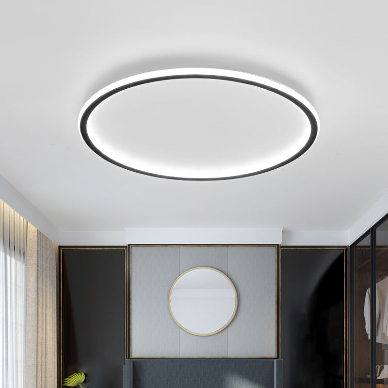 Scandinavian Round LED Ceiling Light Contemporary Home Lighting