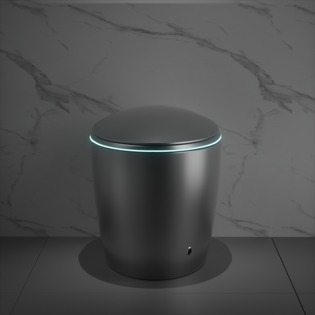 Luxury Smart Toilet with Integrated Bidet Seat