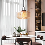 Mireta Retro Coloured Glass Pendant Light