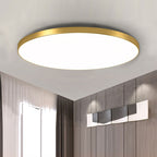 Modern Round LED Flush Ceiling Light for Hallway & Living Spaces Contemporary Home Lighting