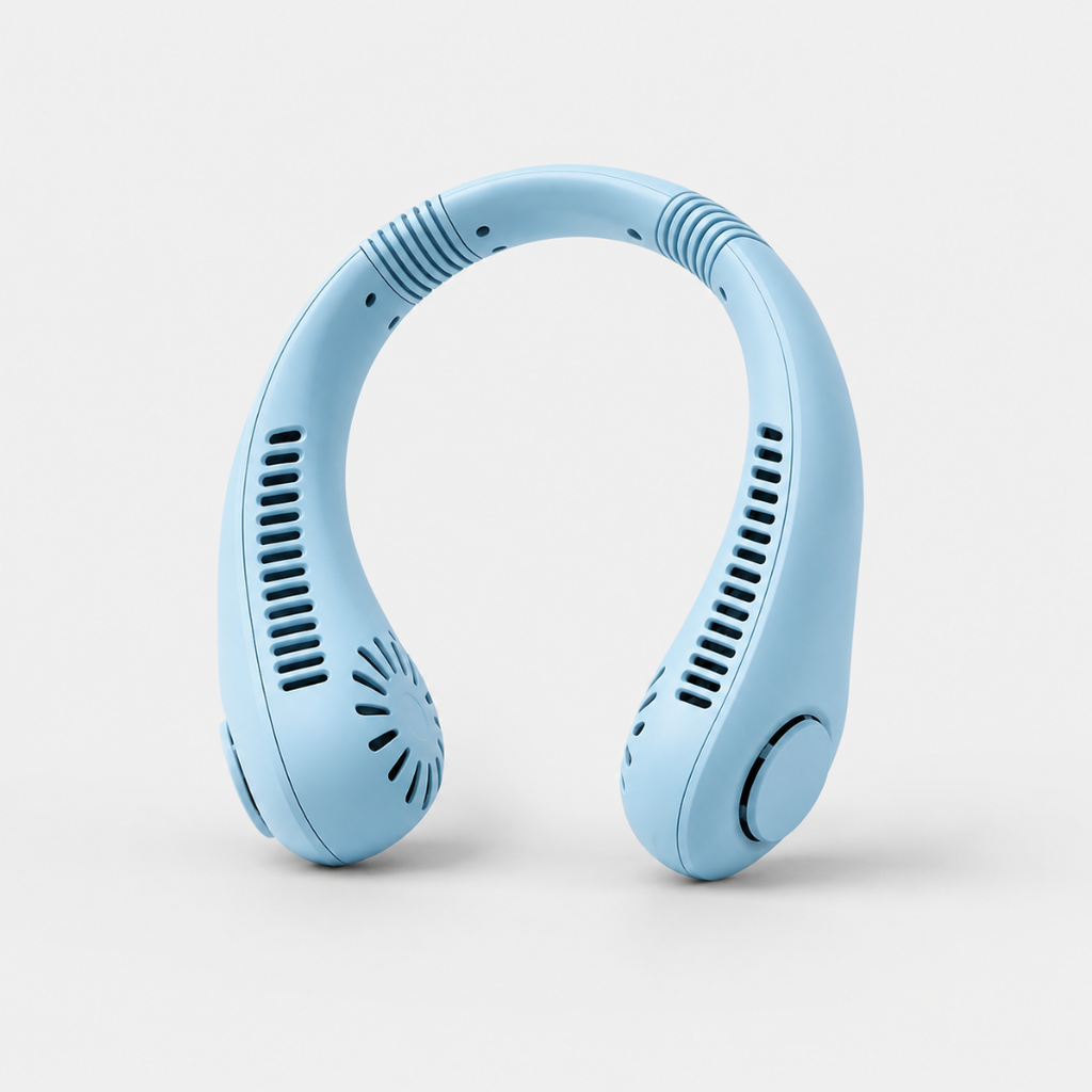 Bladeless Wearable Personal Cooler Neck Fan for Comfortable Cooling