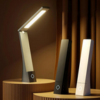 Foldable LED Table Lamp with Touch Control Warm Ambient Lighting