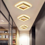 Square LED Ceiling Light with Modern Flush Mount