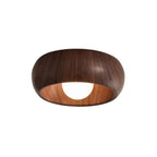 Albanora Minimalist Wooden LED Ceiling Lamp