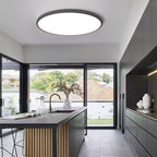 Modern Round LED Flush Ceiling Light for Hallway & Living Spaces Contemporary Home Lighting