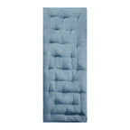 Aqua Chenille Lounge Floor Cushion Pillow