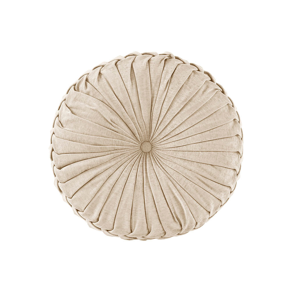 Round Chenille Floor Cushion Pillow