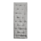Grey Chenille Lounge Floor Cushion Pillow