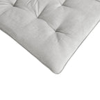 Grey Chenille Lounge Floor Cushion Pillow