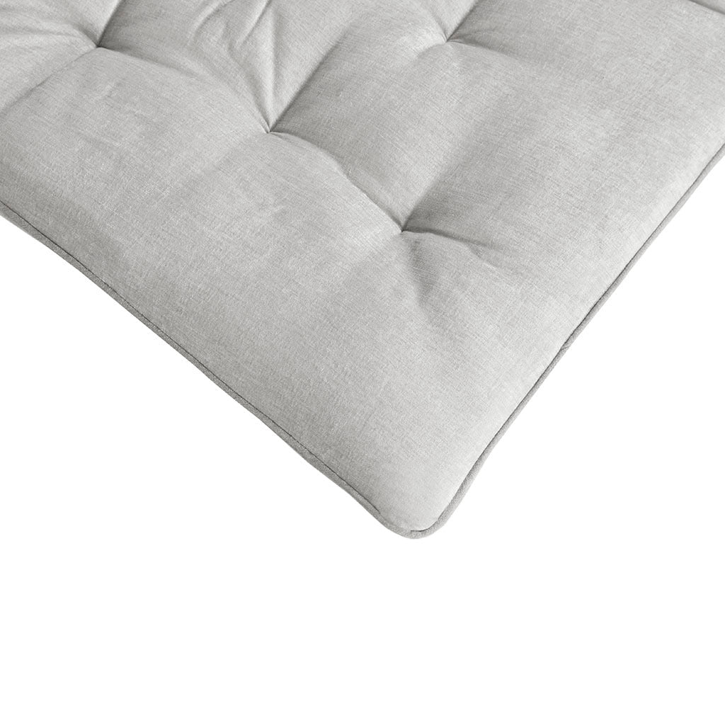 Grey Chenille Lounge Floor Cushion Pillow