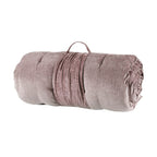 Blush Chenille Lounge Floor Cushion Pillow