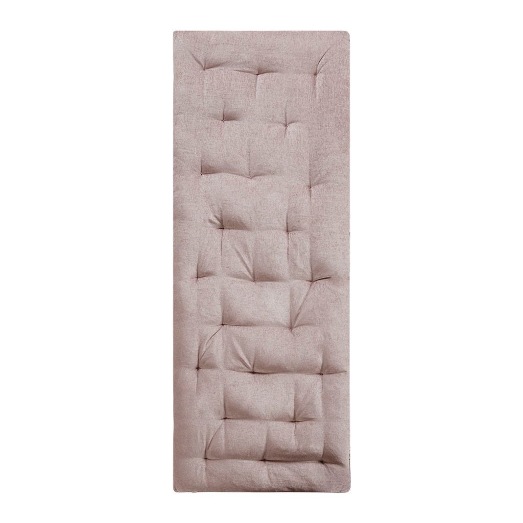 Blush Chenille Lounge Floor Cushion Pillow