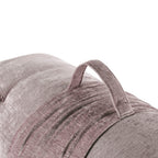 Blush Chenille Lounge Floor Cushion Pillow