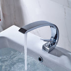 Chrome Waterfall Bathroom Sink Faucet Modern Bathroom Decor