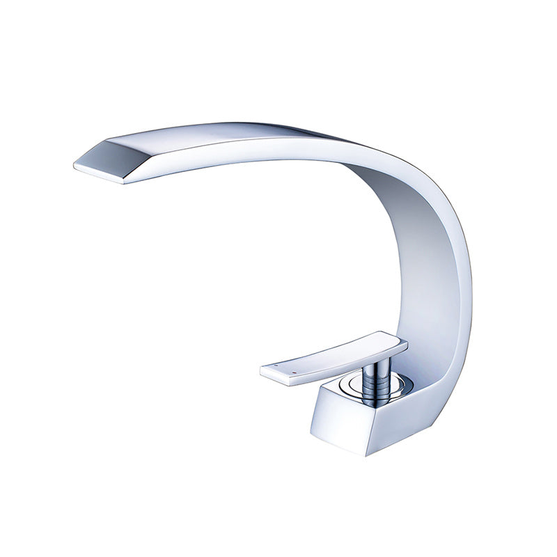 Chrome Waterfall Bathroom Sink Faucet Modern Bathroom Decor