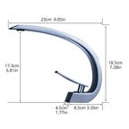 Chrome Waterfall Bathroom Sink Faucet Modern Bathroom Decor
