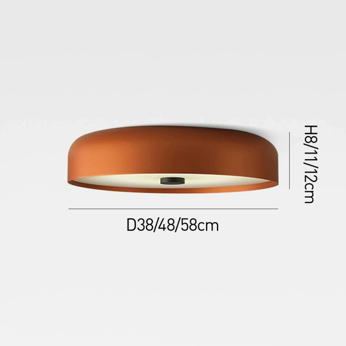 Nordic Retro LED Flush Mount Ceiling Light
