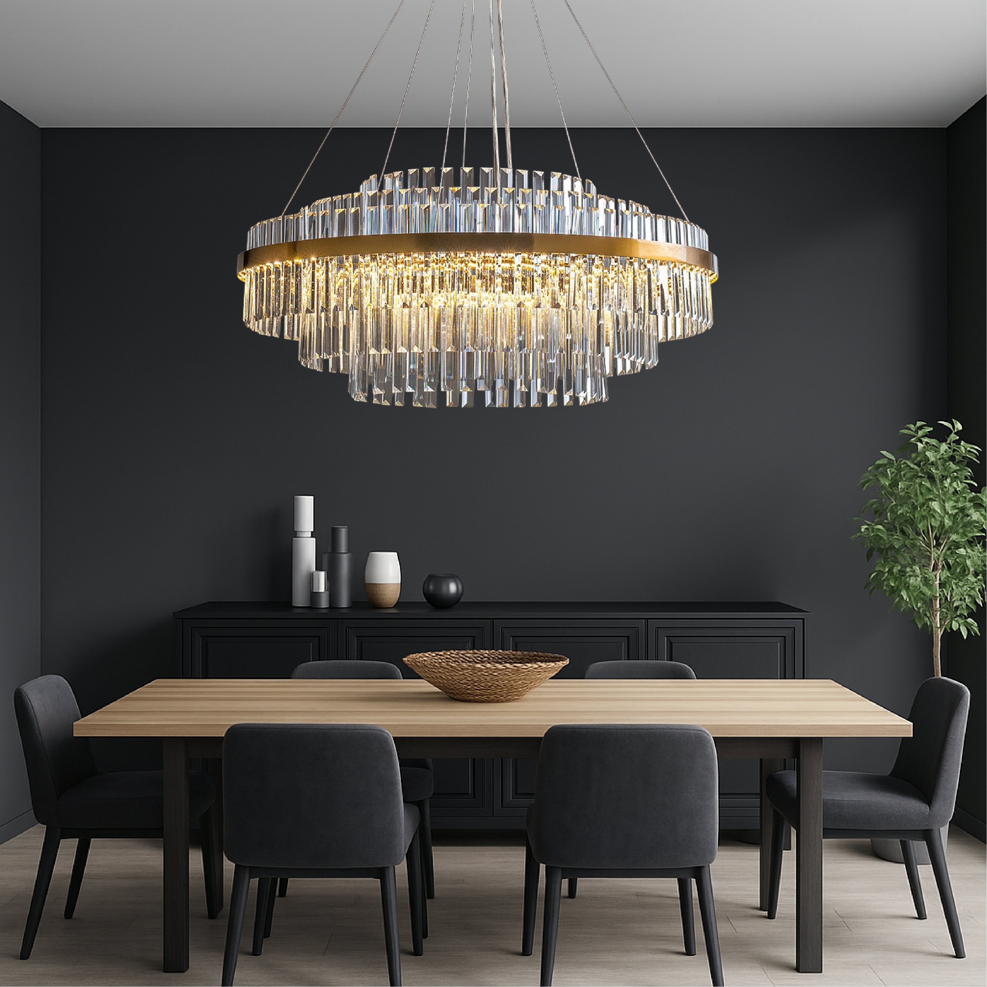 Luxury Crystal LED Chandelier