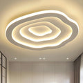 Ripple LED Flush Mount Ceiling Lamp with Layered Design