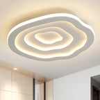 Ripple LED Flush Mount Ceiling Lamp with Layered Design