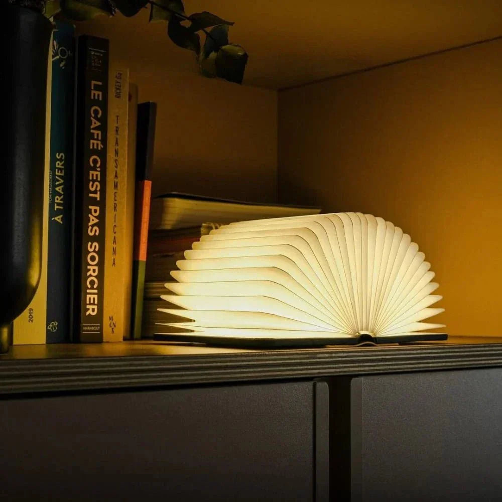 Lumibook Foldable Rechargeable Table Lamp with 360° Design