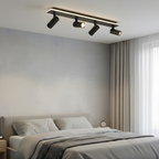 Multiple Spot Ceiling Light Contemporary Home Lighting