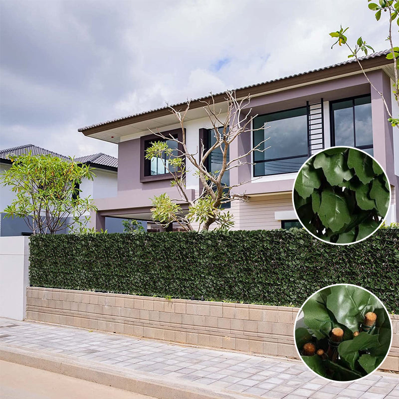 Expandable Artificial Ivy Privacy Fence