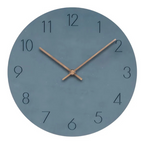 Nork Minimalist Wall Clock with Contemporary Wood Design