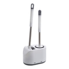 Silicone and Nylon Toilet Brush Set with Holder