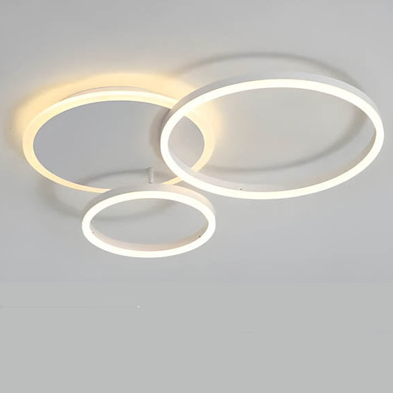 Modern Circular LED Ceiling Light Contemporary Home Lighting