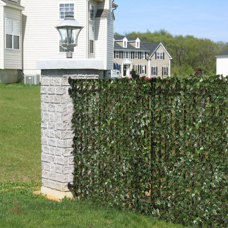 Expandable Artificial Ivy Privacy Fence