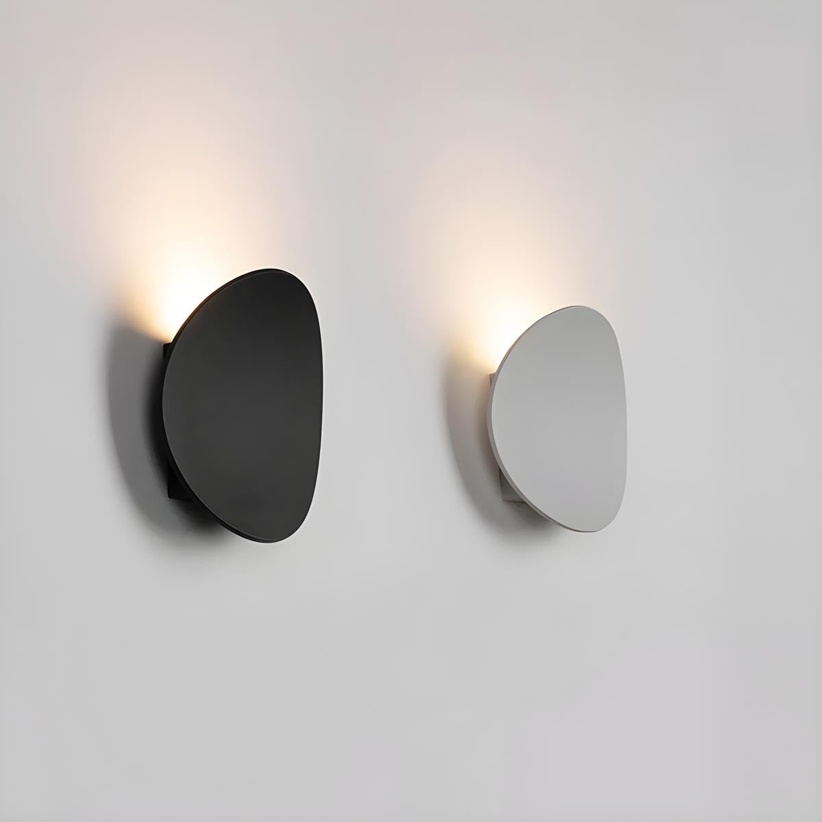 Set of 4 Modern Disk LED Wall Lamps Modern Interior Lighting