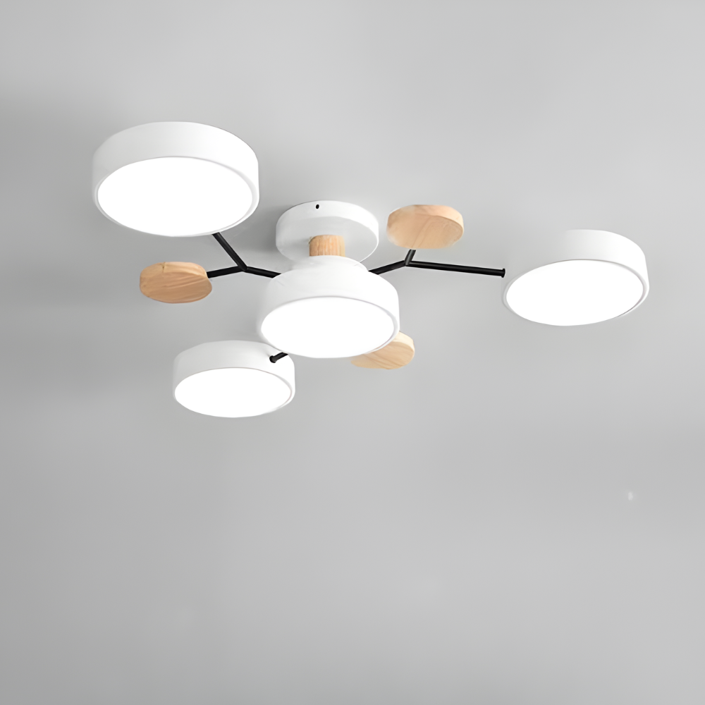 Ceiling Light Modern LED Flush Mount Chandelier Contemporary Home Lighting