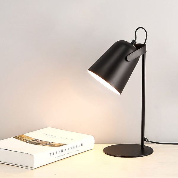 Nordic Metal LED Desk Lamp for Minimalist Reading and Study