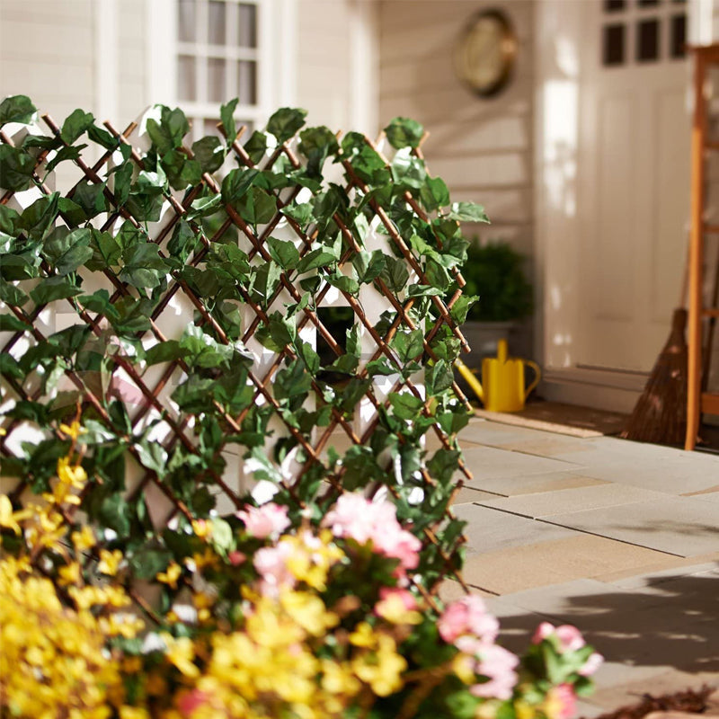 Expandable Artificial Ivy Privacy Fence